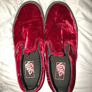 Vans slip ons